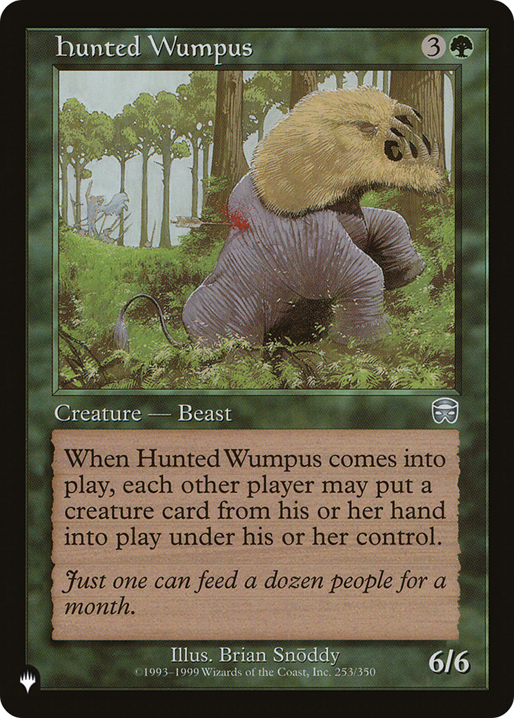 Hunted Wumpus [The List] | Pegasus Games WI