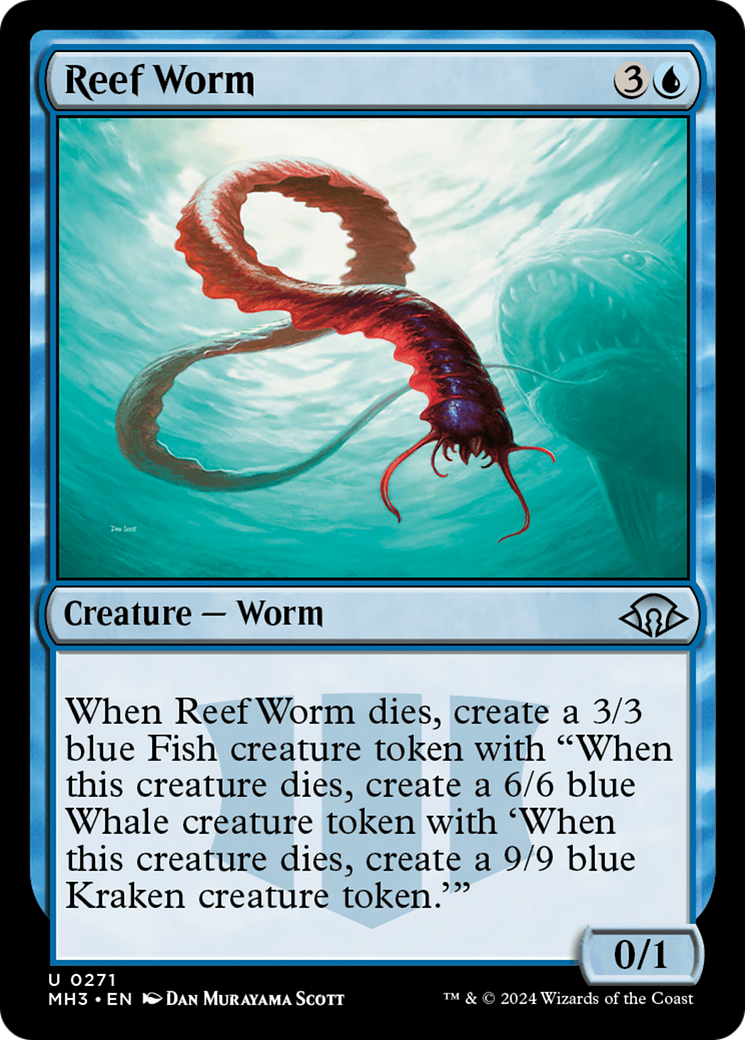 Reef Worm [Modern Horizons 3] | Pegasus Games WI