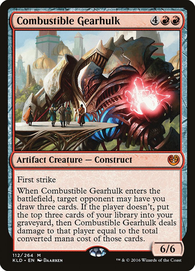 Combustible Gearhulk [Kaladesh] | Pegasus Games WI