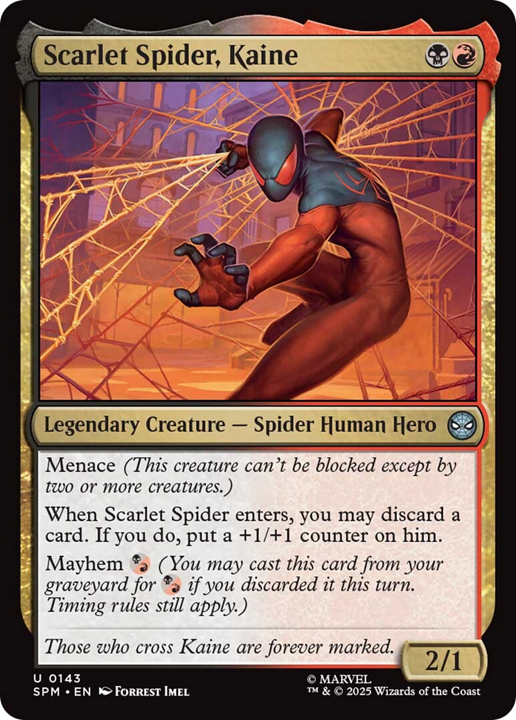Scarlet Spider, Kaine [Marvel's Spider-Man] | Pegasus Games WI