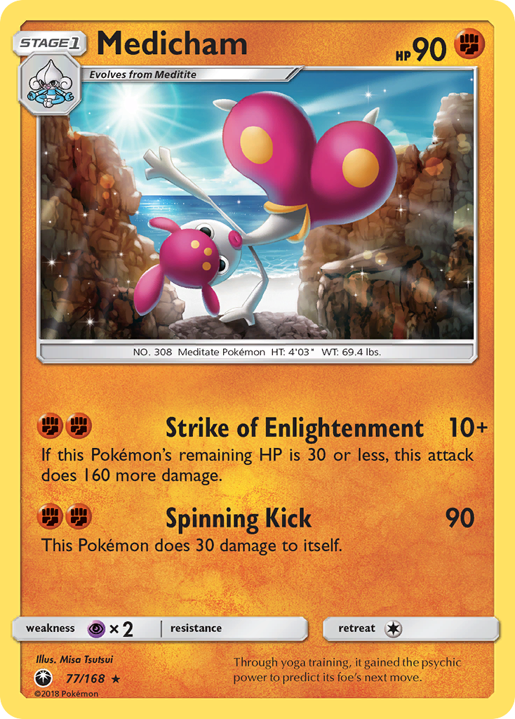 Medicham (77/168) [Sun & Moon: Celestial Storm] | Pegasus Games WI
