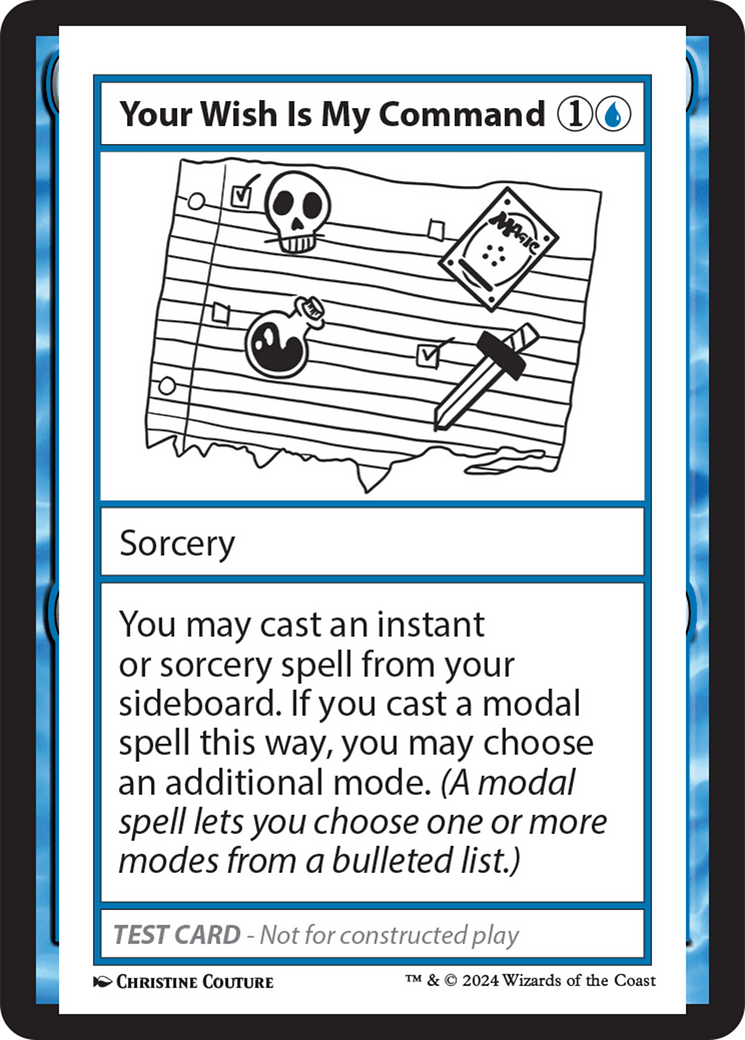 Your Wish Is My Command [Mystery Booster 2 Playtest Cards] | Pegasus Games WI