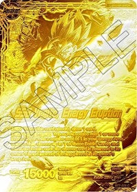 Son Goku & Vegeta // SSB Vegito, Energy Eruption (Championship Final 2019) (Gold Metal Foil) (BT7-025_PR) [Tournament Promotion Cards] | Pegasus Games WI