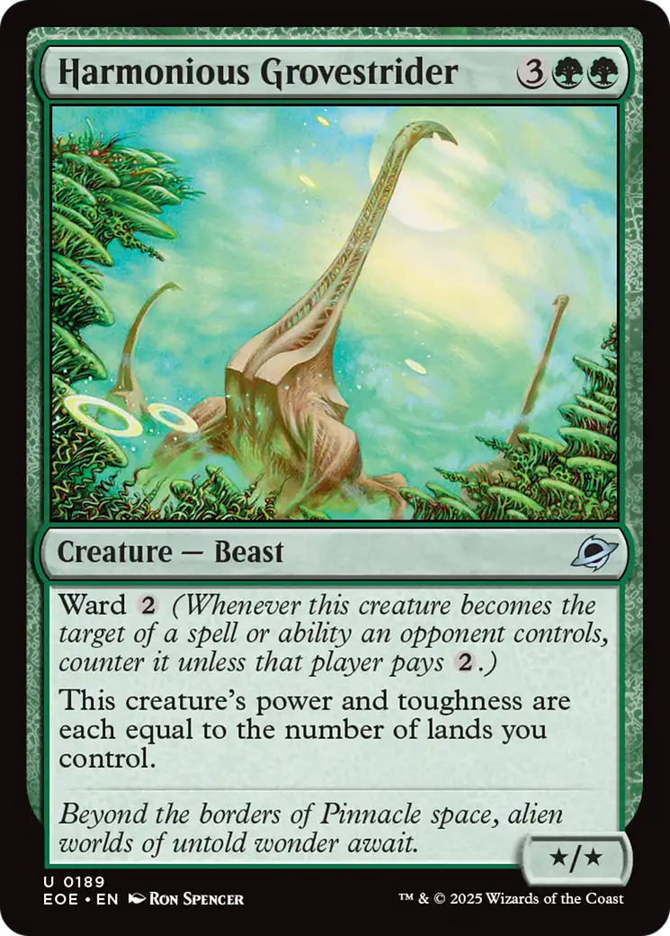 Harmonious Grovestrider [Edge of Eternities] | Pegasus Games WI