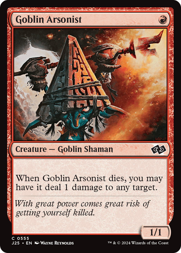 Goblin Arsonist [Foundations Jumpstart] | Pegasus Games WI