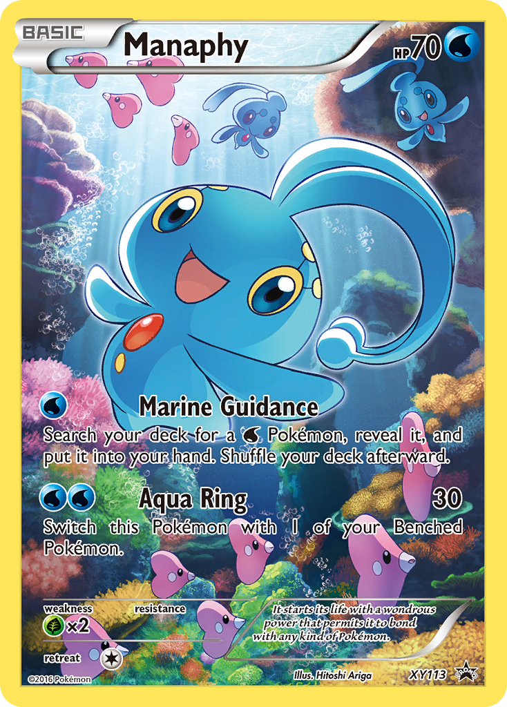 Manaphy (XY113) [XY: Black Star Promos] | Pegasus Games WI