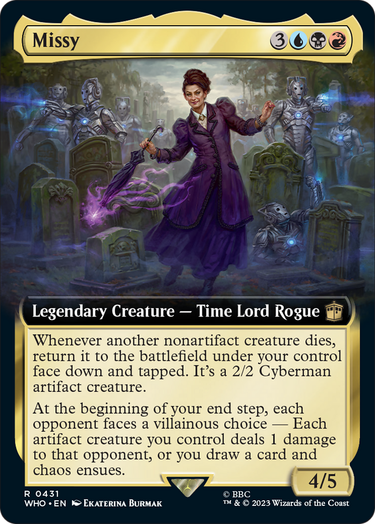 Missy (Extended Art) [Doctor Who] | Pegasus Games WI