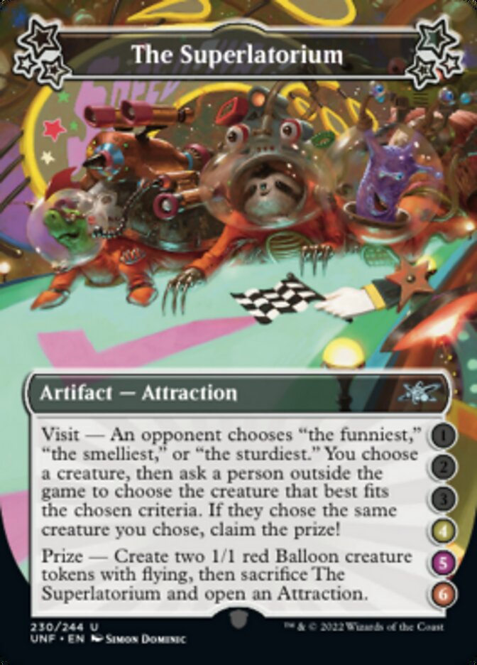 The Superlatorium (4-5-6) [Unfinity] | Pegasus Games WI