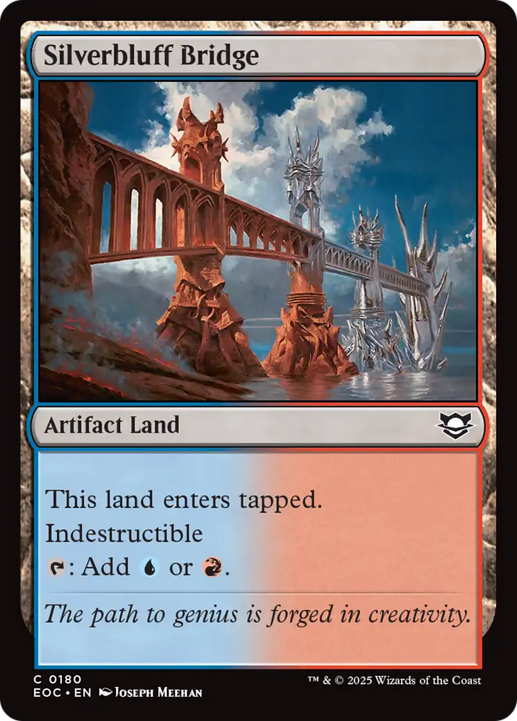 Silverbluff Bridge [Edge of Eternities Commander] | Pegasus Games WI