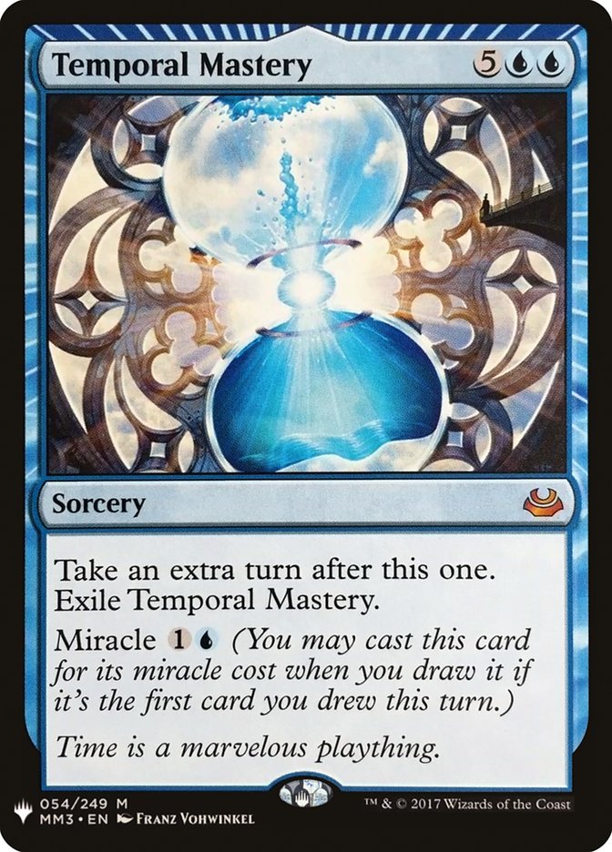 Temporal Mastery [Mystery Booster] | Pegasus Games WI