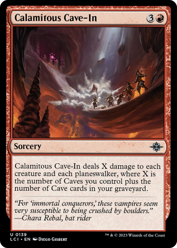 Calamitous Cave-In [The Lost Caverns of Ixalan] | Pegasus Games WI