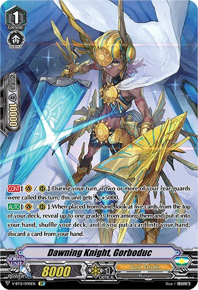Dawning Knight, Gorboduc (V-BT12/SP10EN) [Divine Lightning Radiance] | Pegasus Games WI