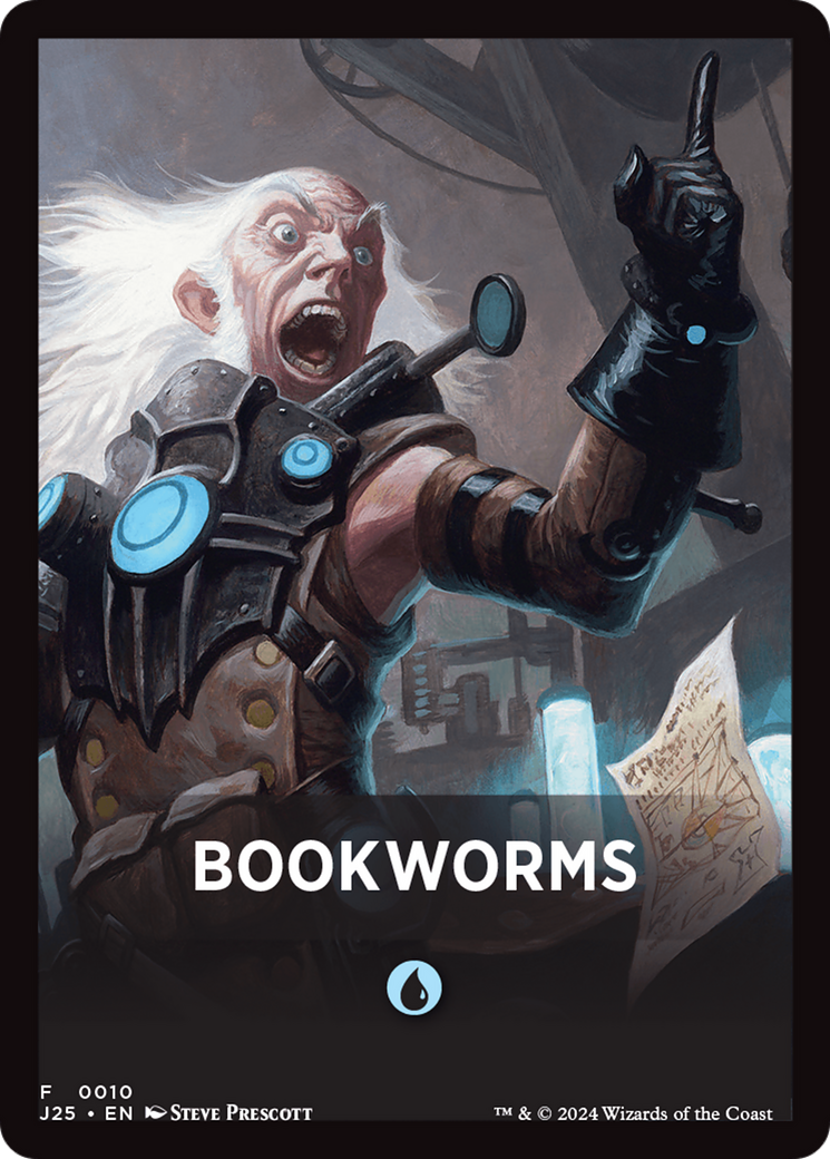 Bookworms Theme Card [Foundations Jumpstart Front Cards] | Pegasus Games WI