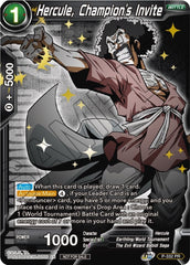 Hercule, Champion's Invite (Gold Stamped) (P-332) [Tournament Promotion Cards] | Pegasus Games WI