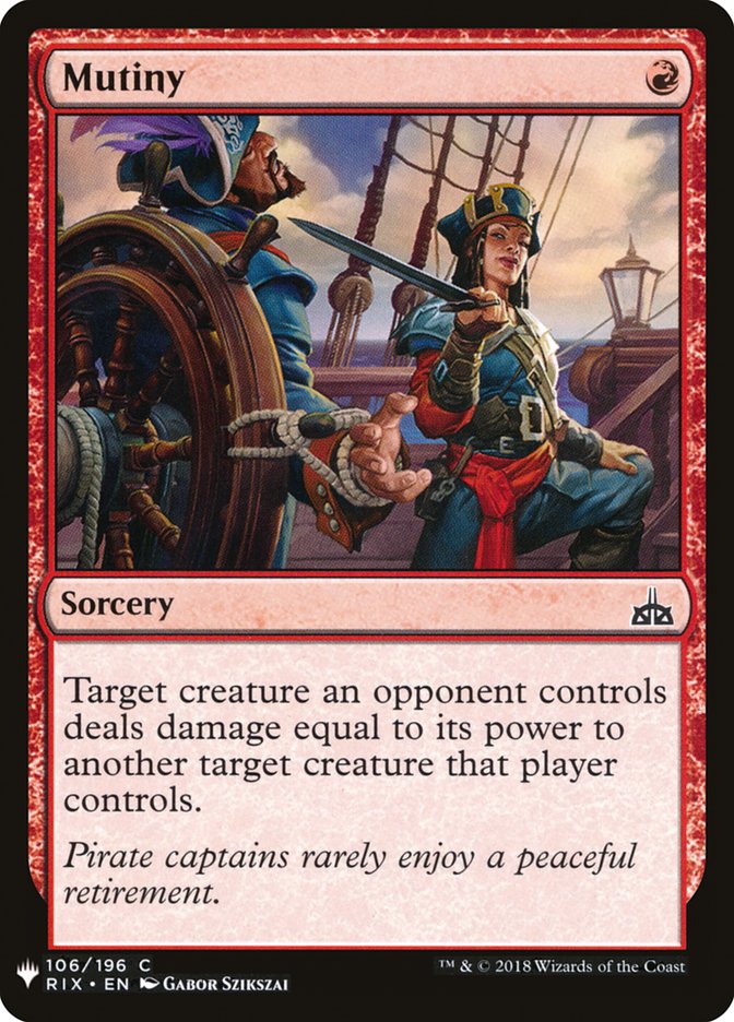 Mutiny [Mystery Booster] | Pegasus Games WI
