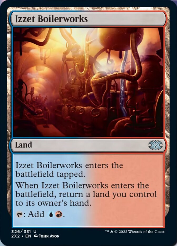 Izzet Boilerworks [Double Masters 2022] | Pegasus Games WI