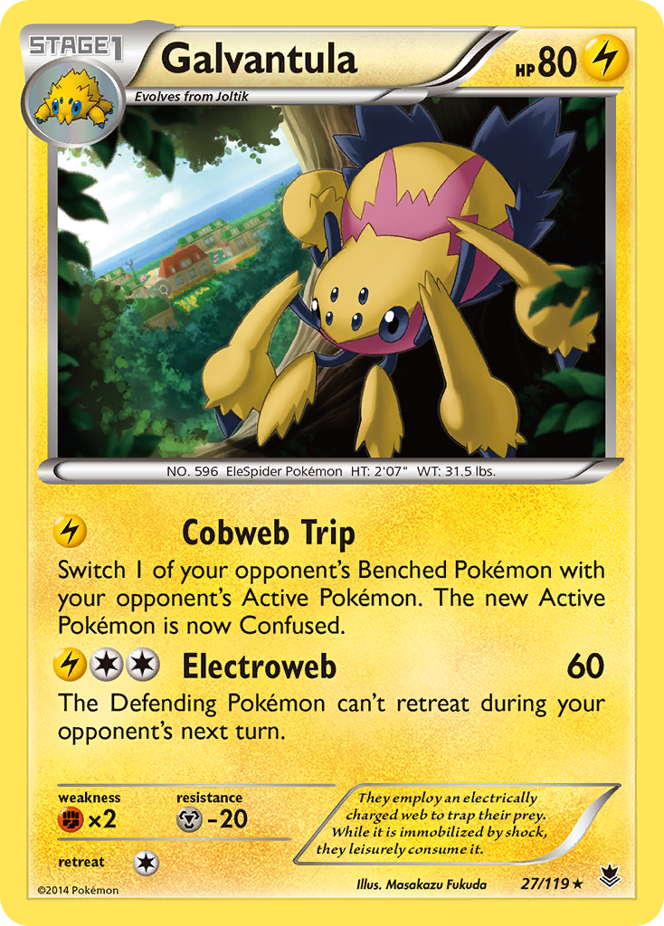 Galvantula (27/119) [XY: Phantom Forces] | Pegasus Games WI