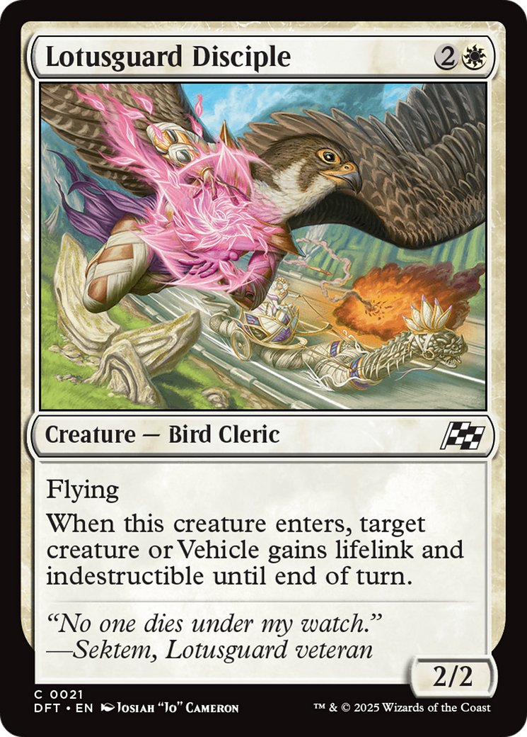 Lotusguard Disciple [Aetherdrift] | Pegasus Games WI
