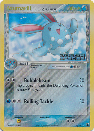 Azumarill (19/113) (Delta Species) (Stamped) [EX: Delta Species] | Pegasus Games WI
