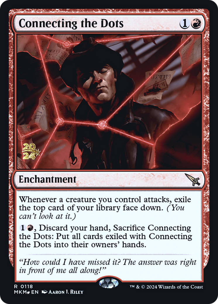 Connecting the Dots [Murders at Karlov Manor Prerelease Promos] | Pegasus Games WI