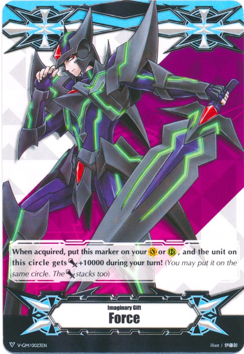 Imaginary Gift [Force] - Blaster Dark (V-GM/0023EN) [Gift Markers] | Pegasus Games WI