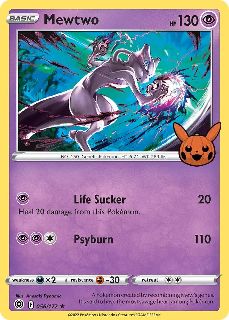 Mewtwo (056/172) [Trick or Trade] | Pegasus Games WI