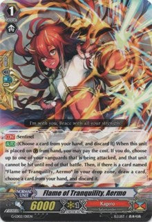 Flame of Tranquility, Aermo (G-LD02/011EN) [G-Legend Deck Vol.2: The Overlord Blaze] | Pegasus Games WI