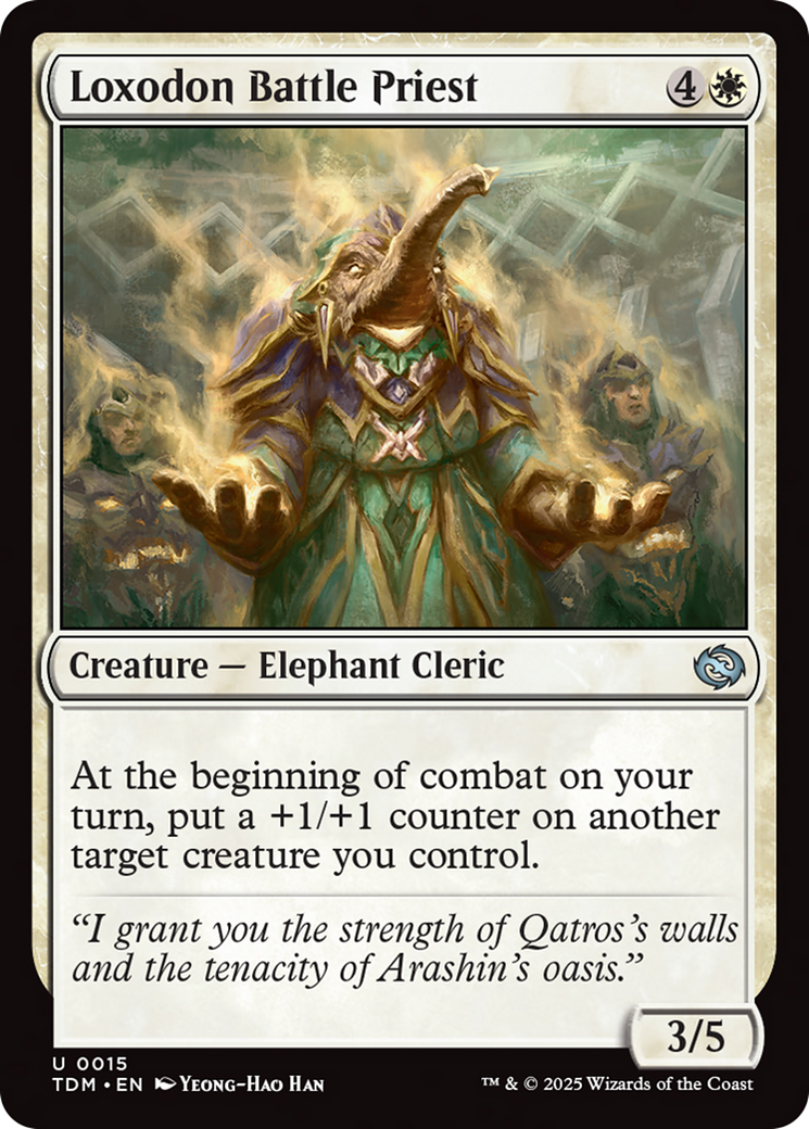 Loxodon Battle Priest [Tarkir: Dragonstorm] | Pegasus Games WI