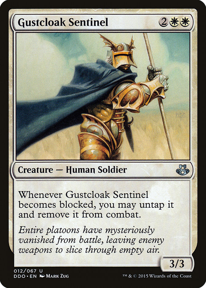 Gustcloak Sentinel [Duel Decks: Elspeth vs. Kiora] | Pegasus Games WI