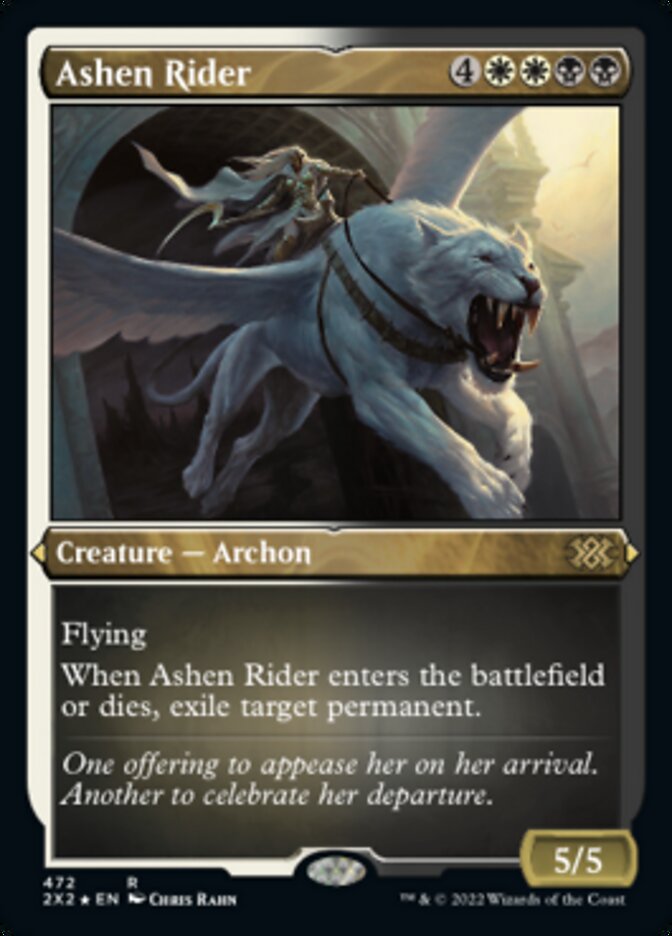 Ashen Rider (Foil Etched) [Double Masters 2022] | Pegasus Games WI