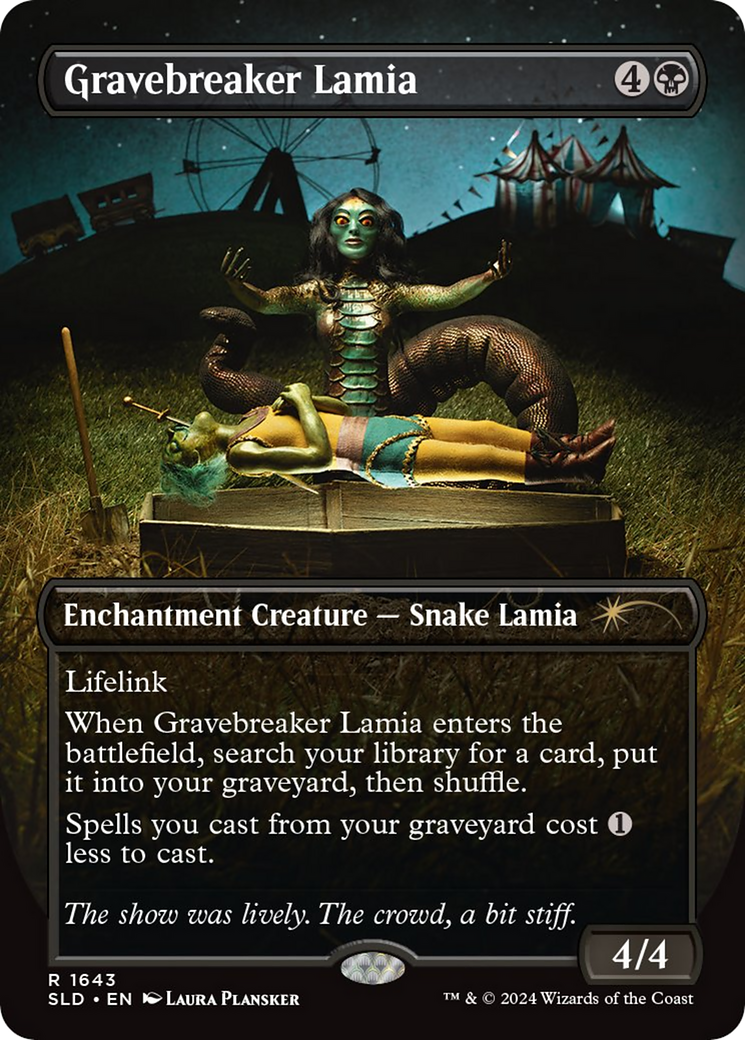 Gravebreaker Lamia (Rainbow Foil) [Secret Lair Drop Series] | Pegasus Games WI