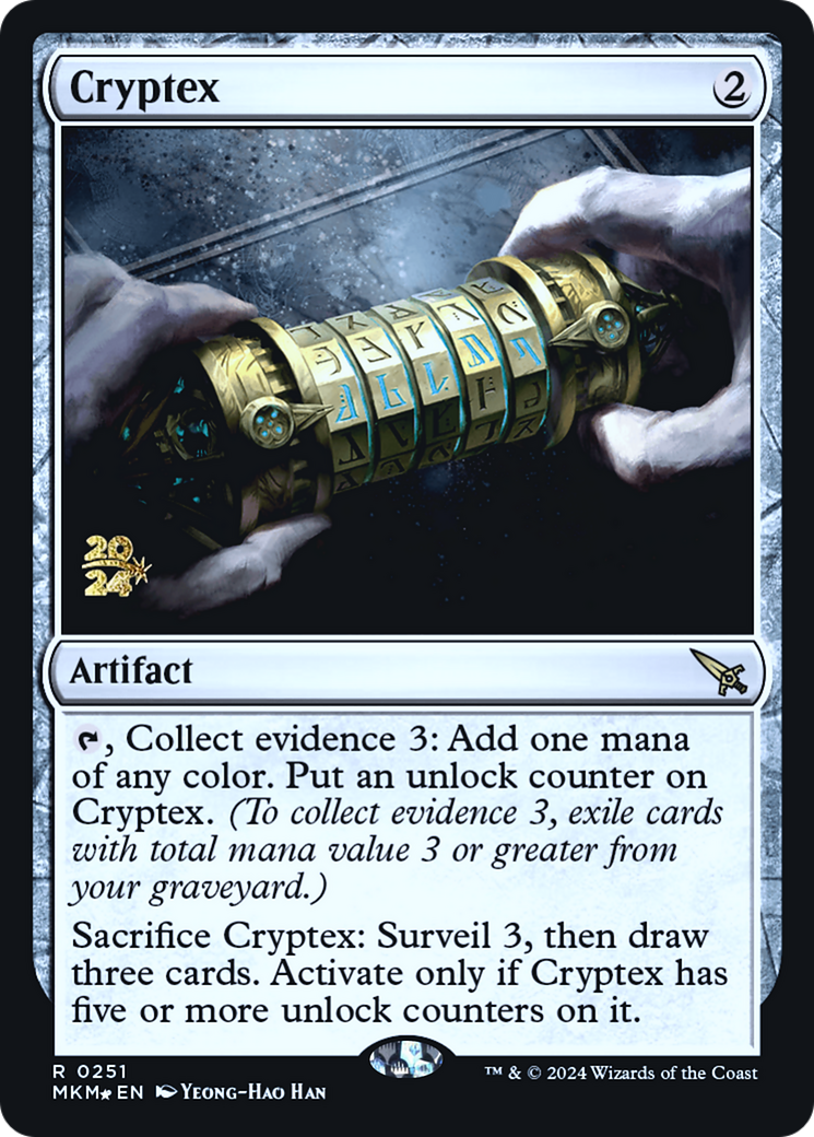 Cryptex [Murders at Karlov Manor Prerelease Promos] | Pegasus Games WI