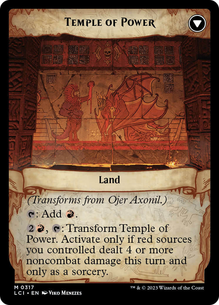Ojer Axonil, Deepest Might // Temple of Power (Showcase) [The Lost Caverns of Ixalan] | Pegasus Games WI
