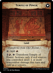 Ojer Axonil, Deepest Might // Temple of Power (Showcase) [The Lost Caverns of Ixalan] | Pegasus Games WI