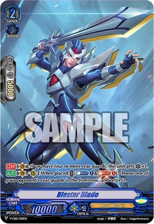 Blaster Blade (V-CS01/001EN) [Q4 vs. AL4] | Pegasus Games WI