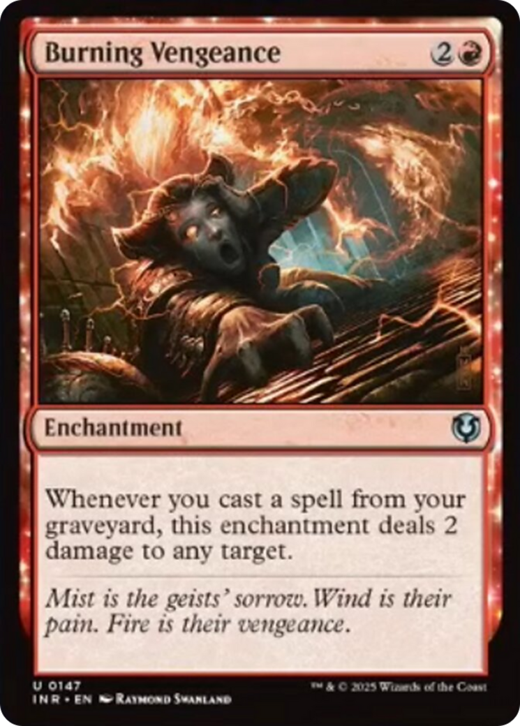 Burning Vengeance [Innistrad Remastered] | Pegasus Games WI