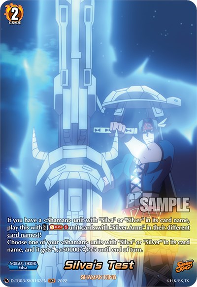 Silva's Test (D-TB03/SKR163EN) [Shaman King] | Pegasus Games WI