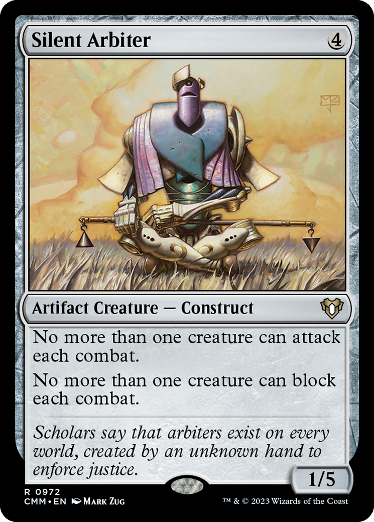 Silent Arbiter [Commander Masters] | Pegasus Games WI