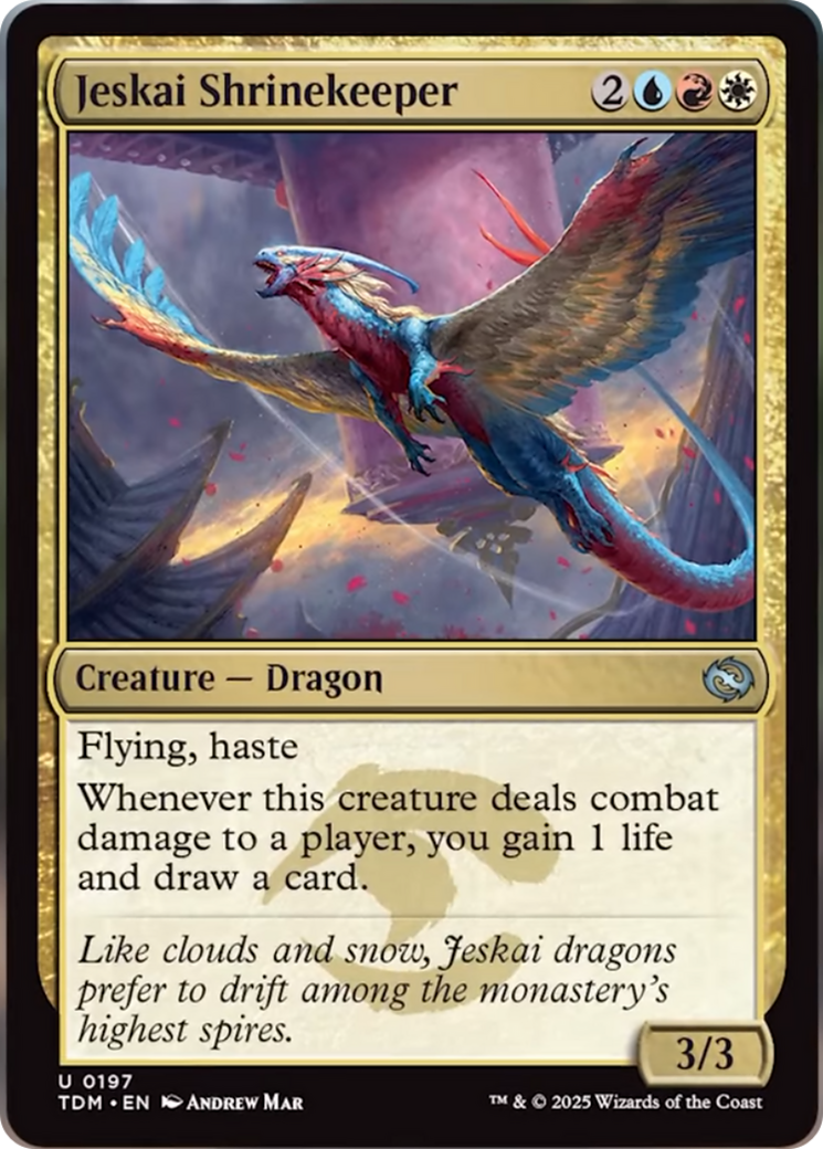 Jeskai Shrinekeeper [Tarkir: Dragonstorm] | Pegasus Games WI