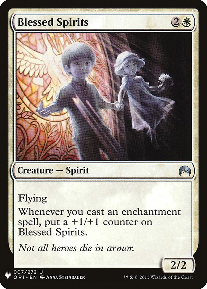 Blessed Spirits [Mystery Booster] | Pegasus Games WI