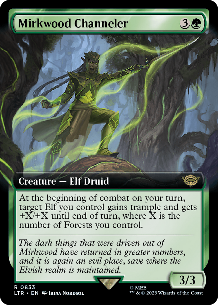 Mirkwood Channeler (Extended Art) [The Lord of the Rings: Tales of Middle-Earth] | Pegasus Games WI