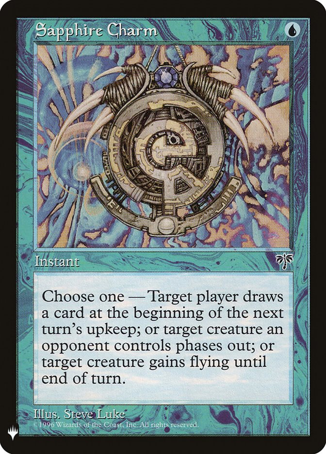 Sapphire Charm [Mystery Booster] | Pegasus Games WI
