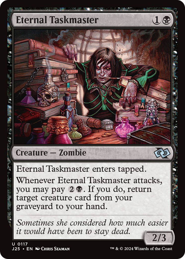 Eternal Taskmaster [Foundations Jumpstart] | Pegasus Games WI