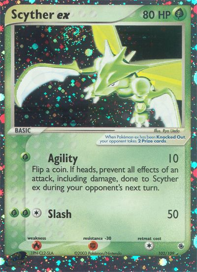 Scyther ex (102/109) [EX: Ruby & Sapphire] | Pegasus Games WI