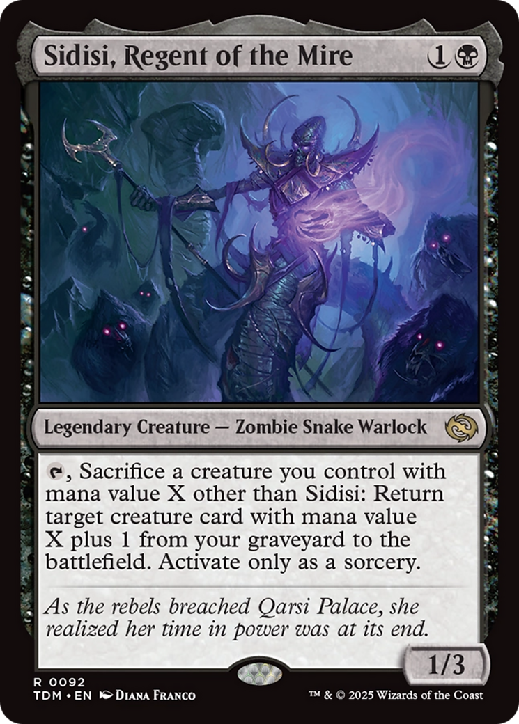 Sidisi, Regent of the Mire [Tarkir: Dragonstorm] | Pegasus Games WI