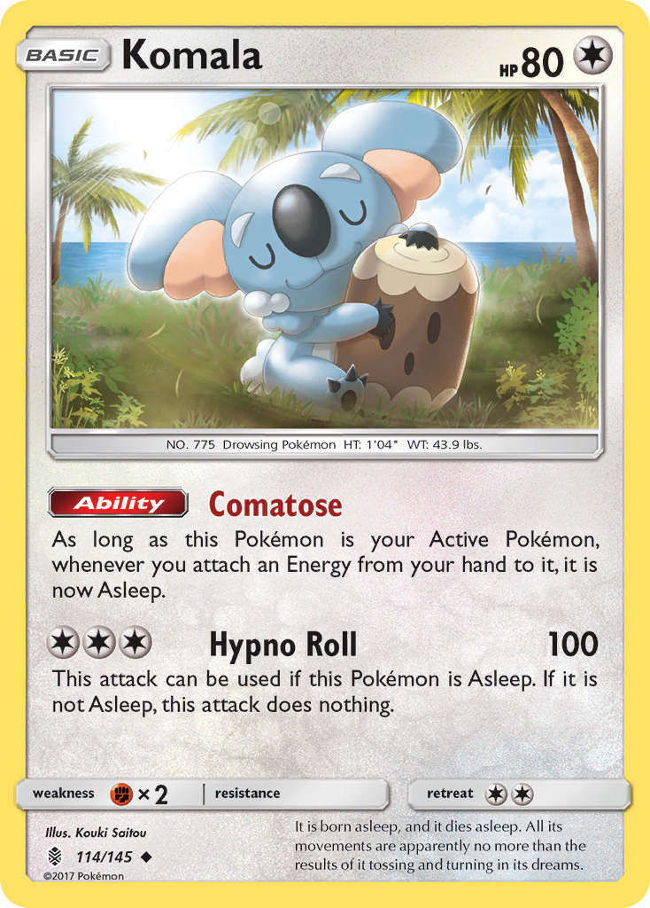 Komala (114/145) [Sun & Moon: Guardians Rising] | Pegasus Games WI