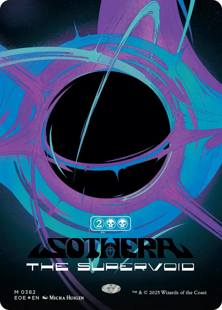 Sothera, the Supervoid (Singularity Foil) [Edge of Eternities] | Pegasus Games WI