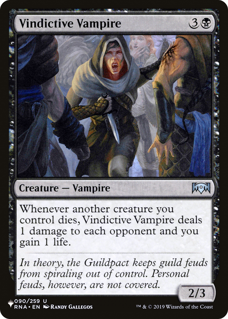 Vindictive Vampire [The List Reprints] | Pegasus Games WI