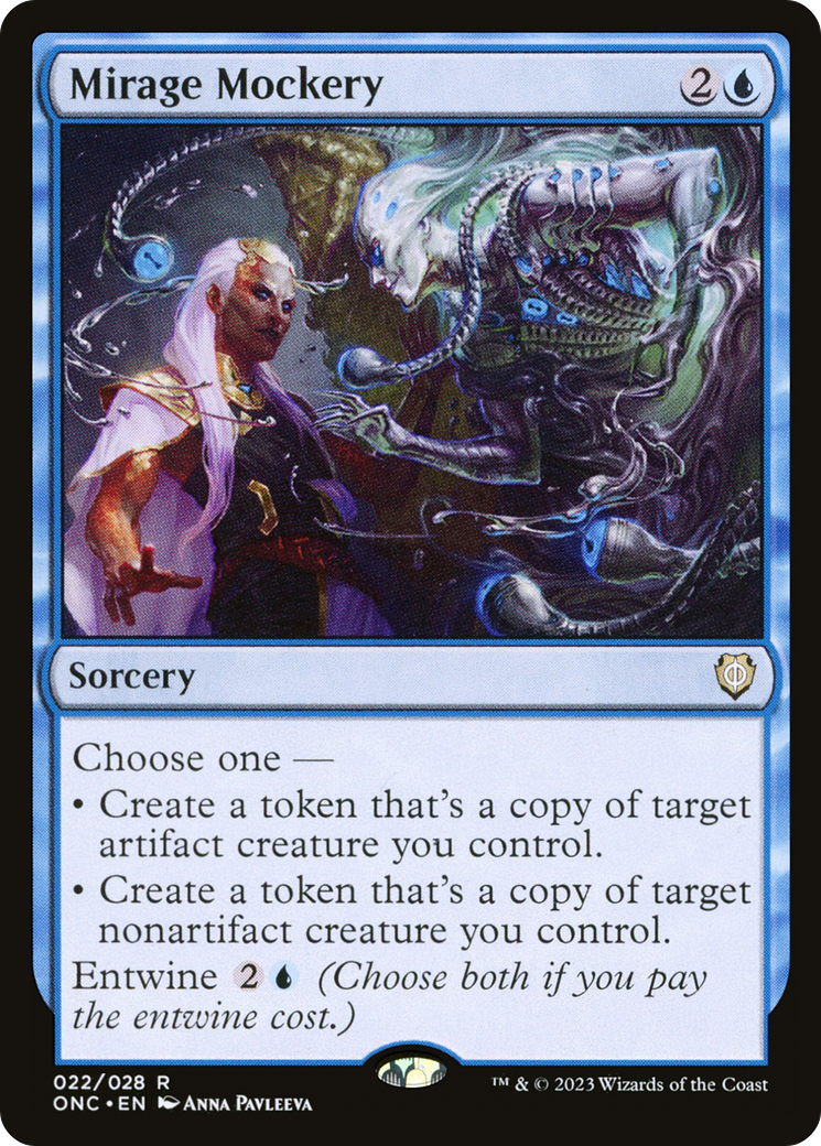 Mirage Mockery [Phyrexia: All Will Be One Commander] | Pegasus Games WI
