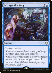 Mirage Mockery [Phyrexia: All Will Be One Commander] | Pegasus Games WI